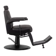 Barber szék Hair System BM88066 barna - fekete talp