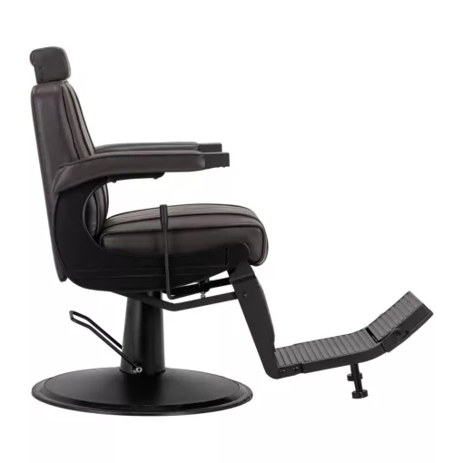 Barber szék Hair System BM88066 barna - fekete talp