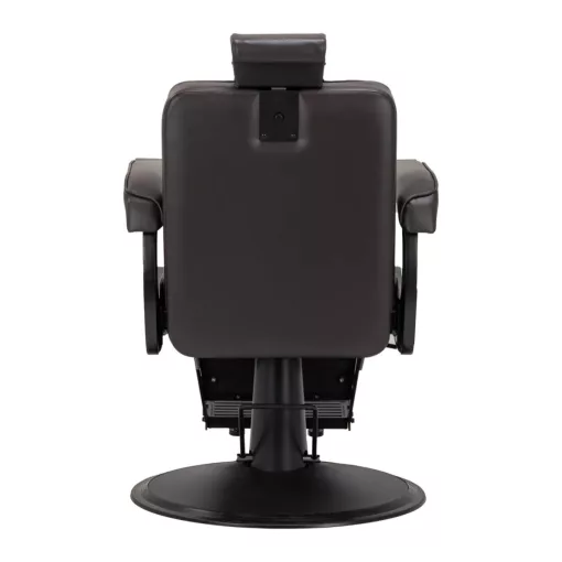 Barber szék Hair System BM88066 barna - fekete talp