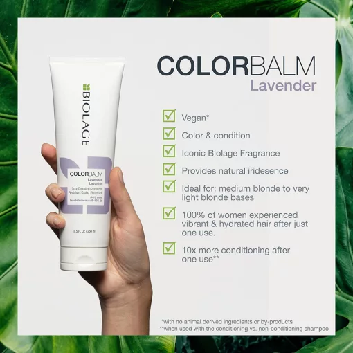 Matrix Biolage Color Balm Lavender színező hajbalzsam 250 ml