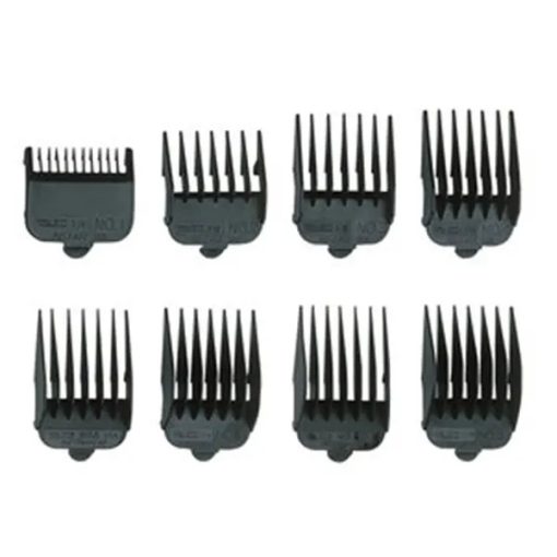Wahl felrakható fésü szett 8 db-os tartóval