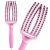 Olivia Garden Finger Brush Soft Pink M