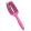 Olivia Garden Finger Brush Neon Pink kefe M