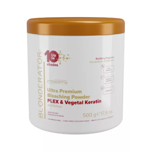 Imperity Blonderátor Ultra Prémium szőkítőpor utántöltő Plex & Keratin 10  500 g