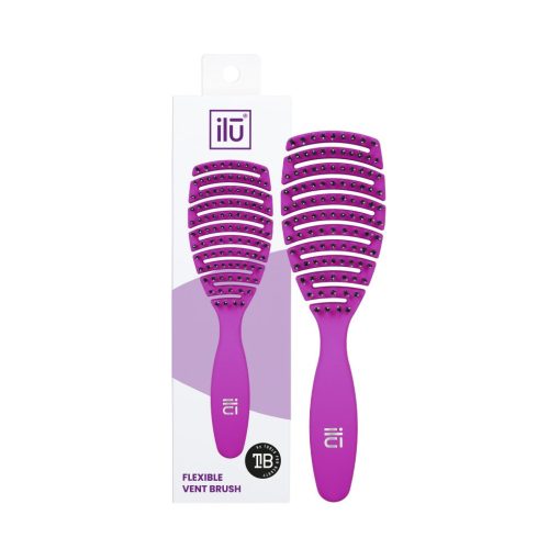 ilū My Happy Color Detangling Vent hajkefe, Lila