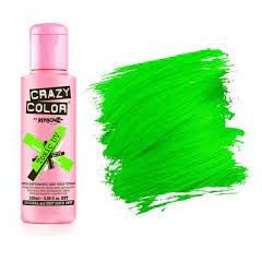   CRAZY COLOR Hajszínező krém Toxic Neon Green No.79 UV 100 ml