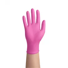 Gumikesztyű easyCARE -S- 100 db Rózsaszín Nitril
