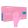 Gumikesztyű Nitrilex Pink M 100db Rózsaszín