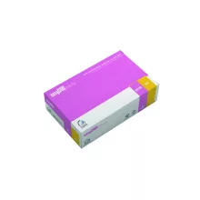Gumikesztyű easyCARE -M-100 db Rózsaszín Nitril