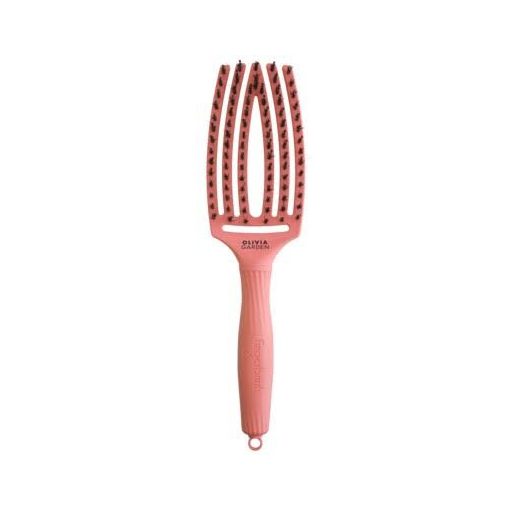 Olivia Garden Finger Brush Radiant Peach M kefe