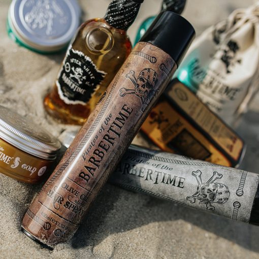 BARBERTIME Hajlakk Oliva olajjal erős 400 ml