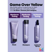 Matrix Total Result SoSilver all-in-one tonizáló spray 200 ml