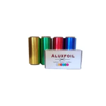 Melírfólia Aluxfoil  alu színes kék