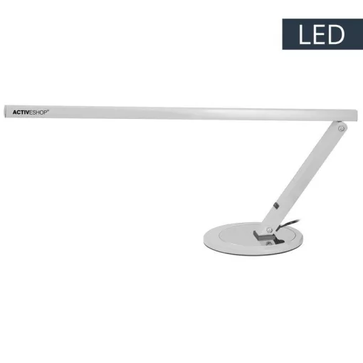 Műkörmös, manikűrös asztali LED lámpa Alu