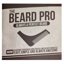 Szakállfésű sablon műanyag C222