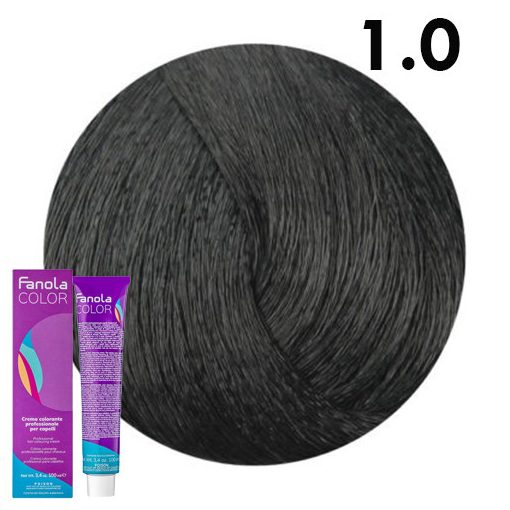 Fanola Color hajfesték 1.0 fekete 100 ml