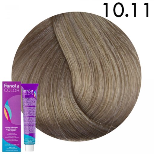 Fanola Color hajfesték 10.11 intenzív hamvas platinaszőke 100 ml
