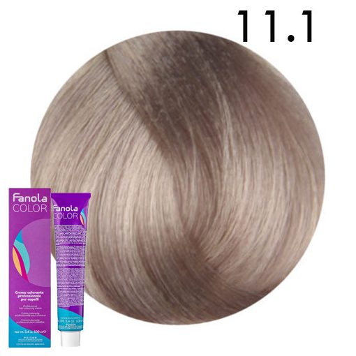 Fanola Color hajfesték 11.1 hamvas világos platinaszőke 100 ml