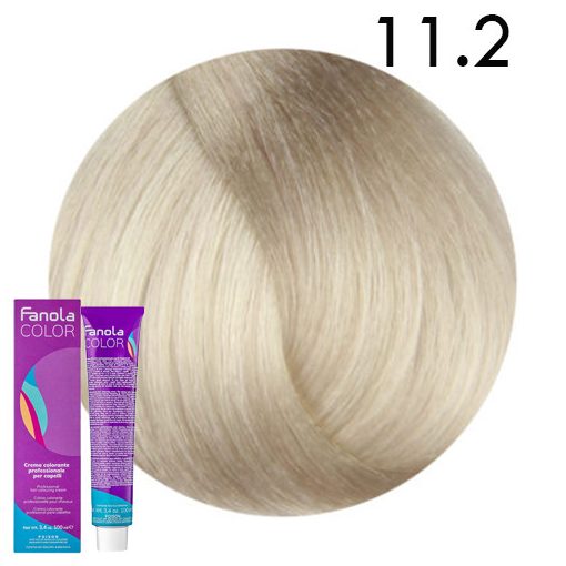 Fanola Color hajfesték 11.2 gyöngy világos platinaszőke 100 ml