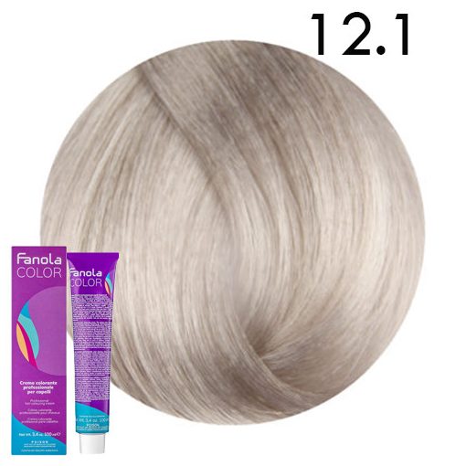 Fanola Color hajfesték 12.1 hamvas extra világos platinaszőke 100 ml