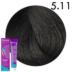   Fanola Color hajfesték 5.11 intenzív hamvas világosbarna 100 ml