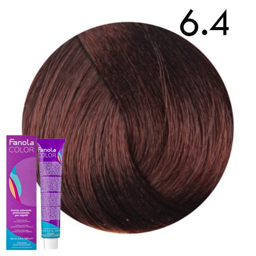 Fanola Color hajfesték 6.4 réz sötétszőke 100 ml 