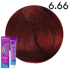   Fanola Color hajfesték 6.66 intenzív vörös sötétszőke 100 ml 