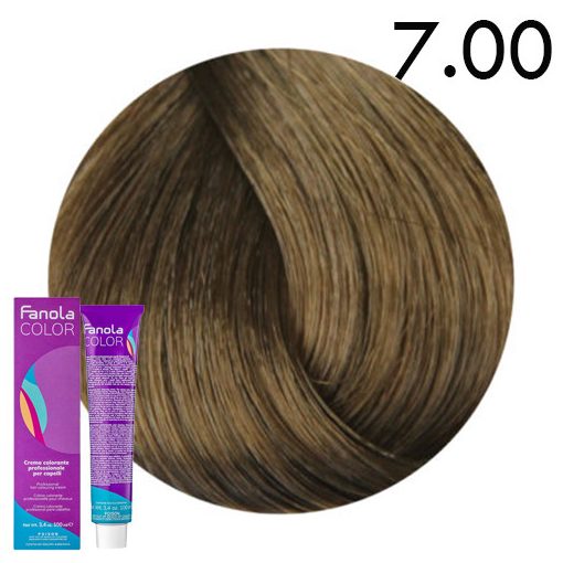 Fanola Color hajfesték 7.00 intenzív szőke 100 ml