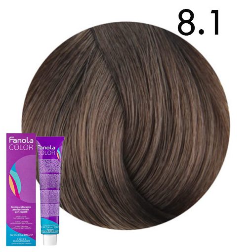 Fanola Color hajfesték 8.1 hamvas világosszőke 100 ml