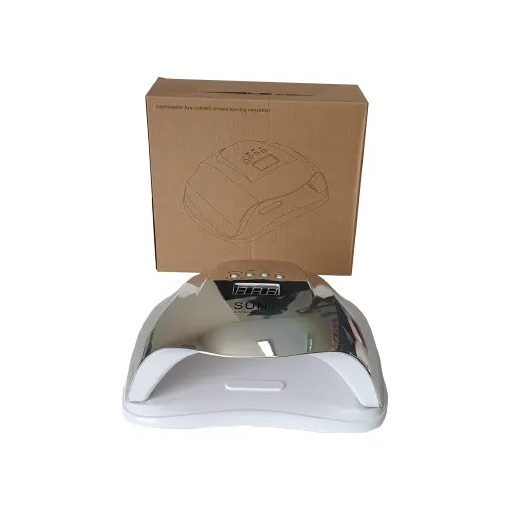 Műkörmös Led UV lámpa ezüst