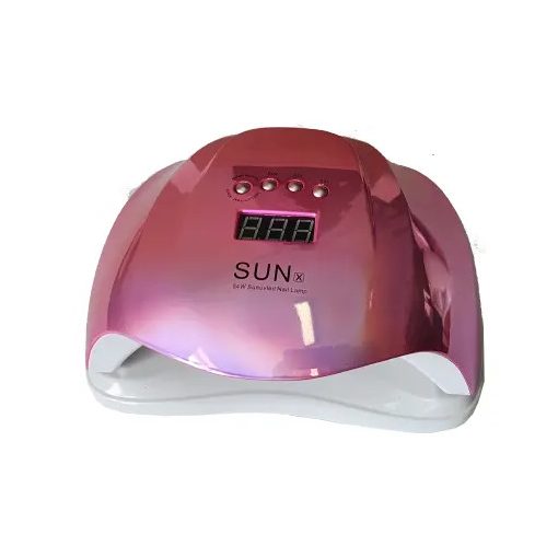 Műkörmös Led UV lámpa Sun S16 168W pink