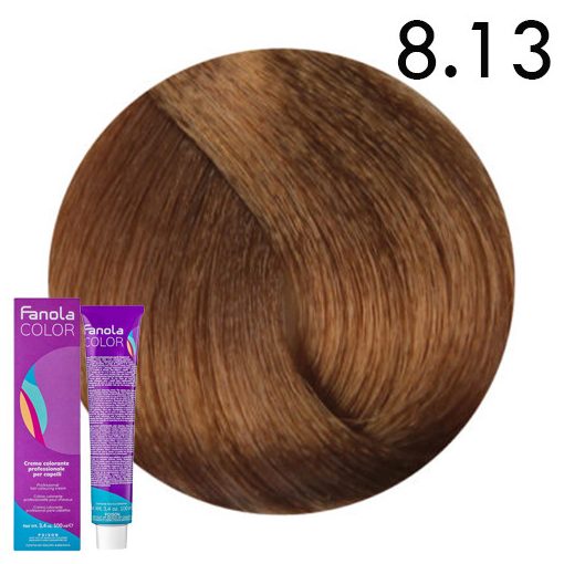 Fanola Color hajfesték 8.13 bézs világosszőke 100 ml
