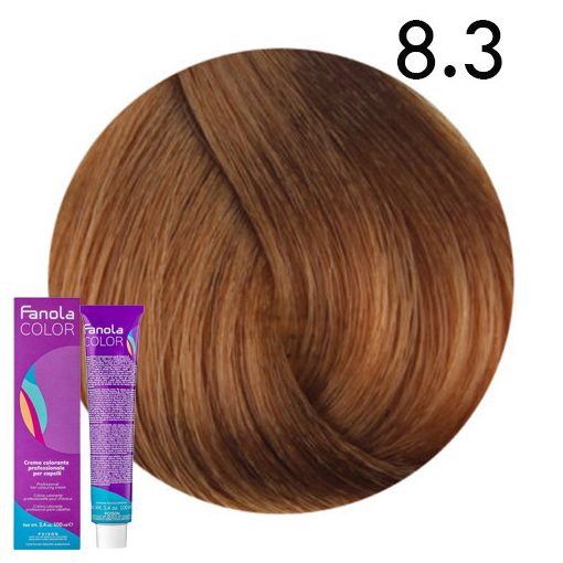 Fanola Color hajfesték 8.3 arany világosszőke 100 ml