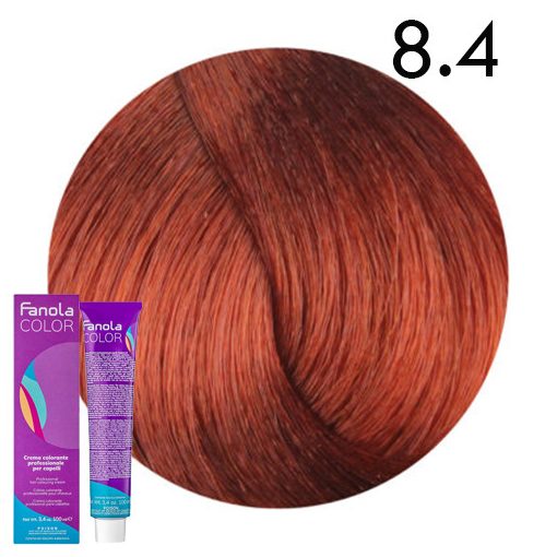 Fanola Color hajfesték 8.4 réz világosszőke 100 ml