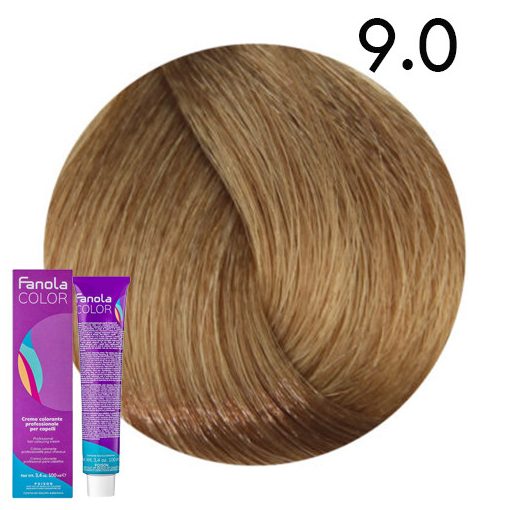 Fanola Color hajfesték 9.0 nagyon világosszőke 100 ml