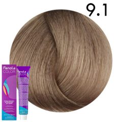   Fanola Color hajfesték 9.1 hamvas  nagyon világosszőke 100 ml