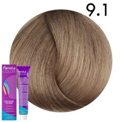   Fanola Color hajfesték 9.1 hamvas  nagyon világosszőke 100 ml