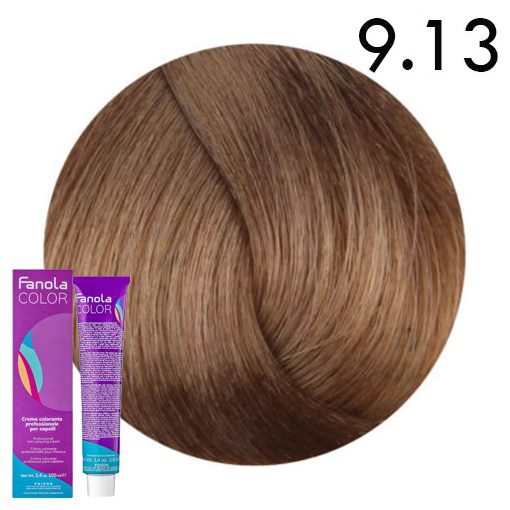 Fanola Color hajfesték 9.13 bézs  nagyon világosszőke 100 ml