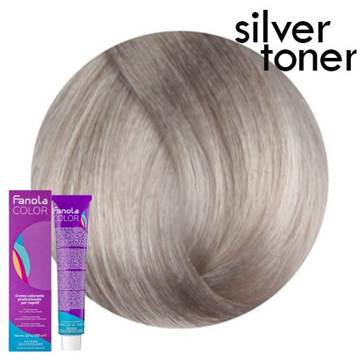 Fanola Color hajfesték Toner - ezüst (silver) 100ml