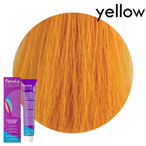 Fanola Color hajfesték Mixton - sárga (yellow) 100 ml