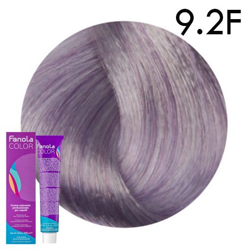 Fanola Color hajfesték 9.2 F fantáza viola nagyon  világosszőke 100 ml