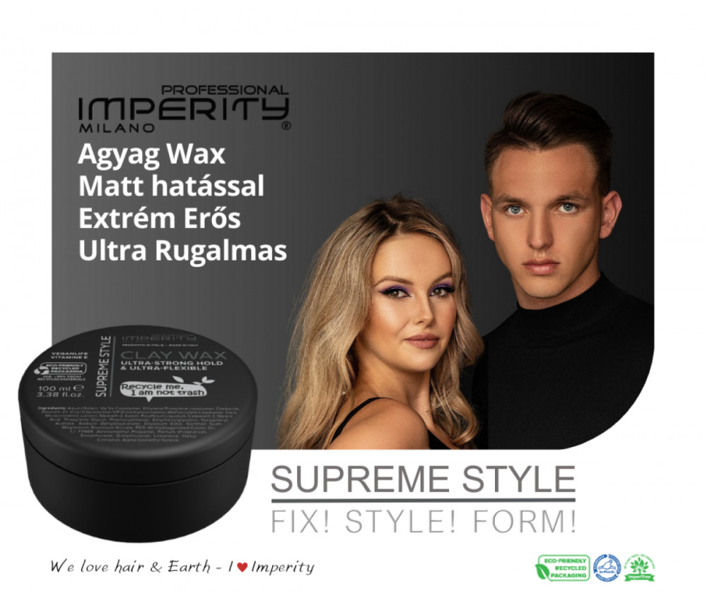 Imperity Supreme Style agyag wax 100 ml