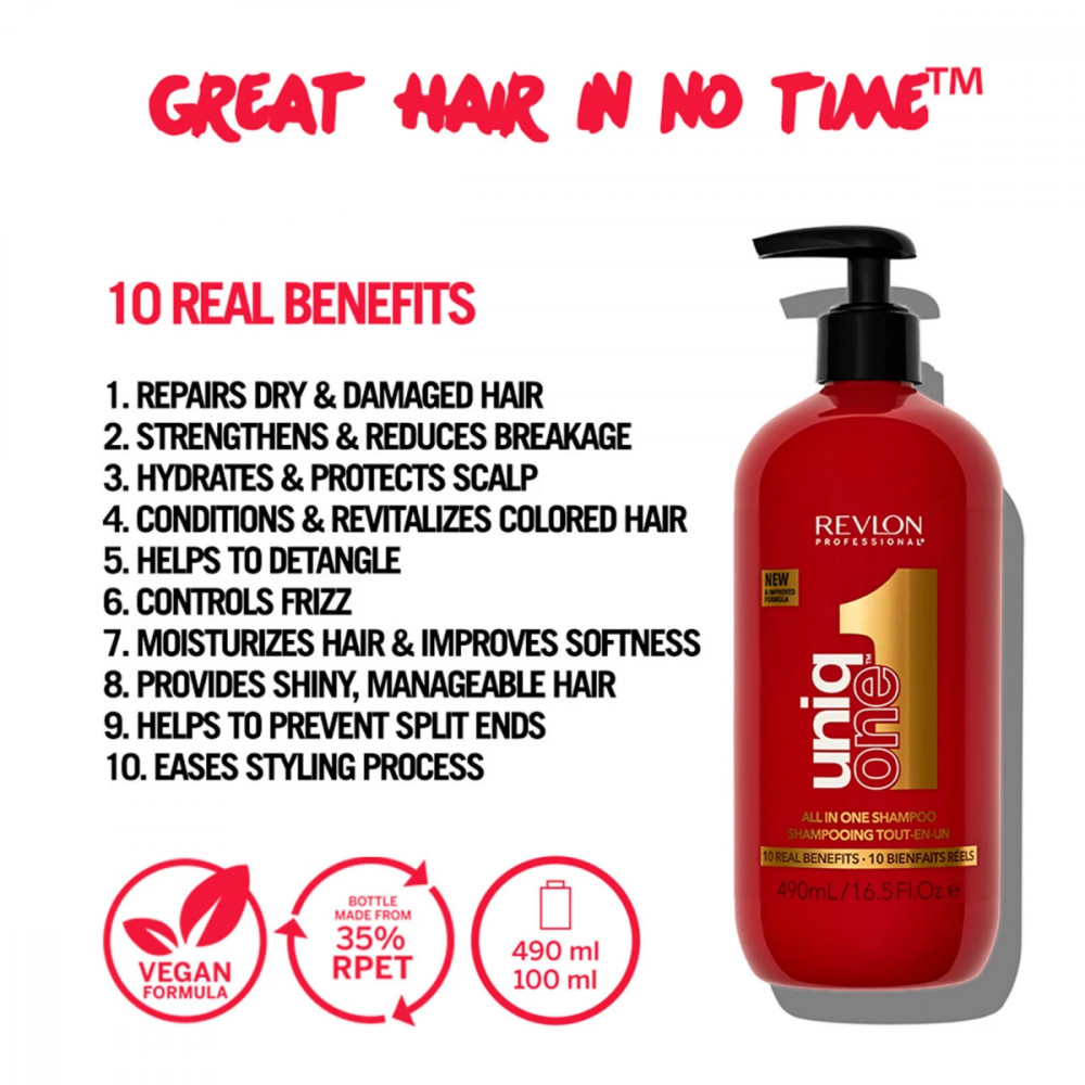 Revlon Uniq One All In One Sampon 490 ml