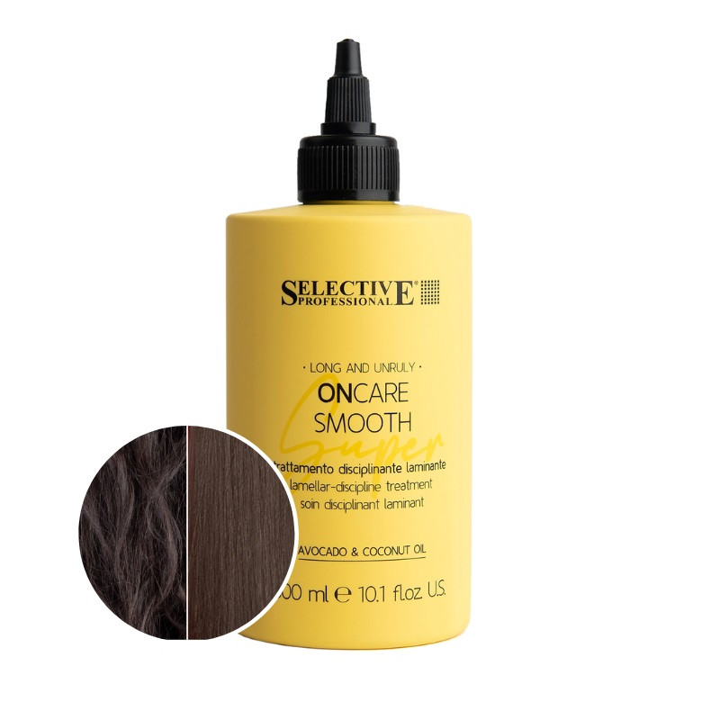 Selective Oncare Super Smooth lamináló kezelés egyenes hajra 300ml