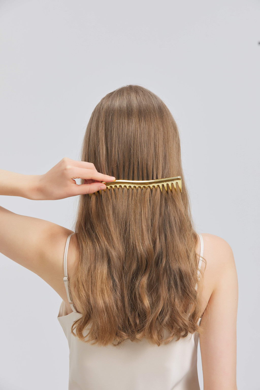 Sister Young ZURI Gold fésű