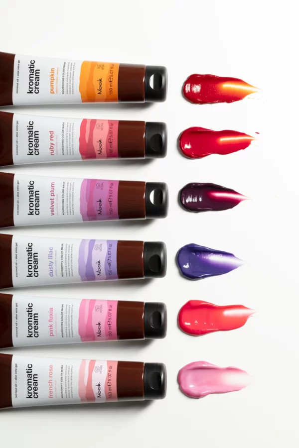 Nook kromatic cream Ruby Red Ápoló Színező Maszk 150ml
