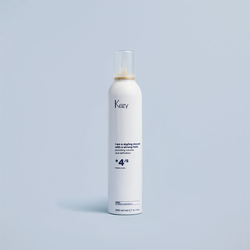 Kezy VOLUMIZING STRONG MOUSSE volument adó erős hajhab 300 ml