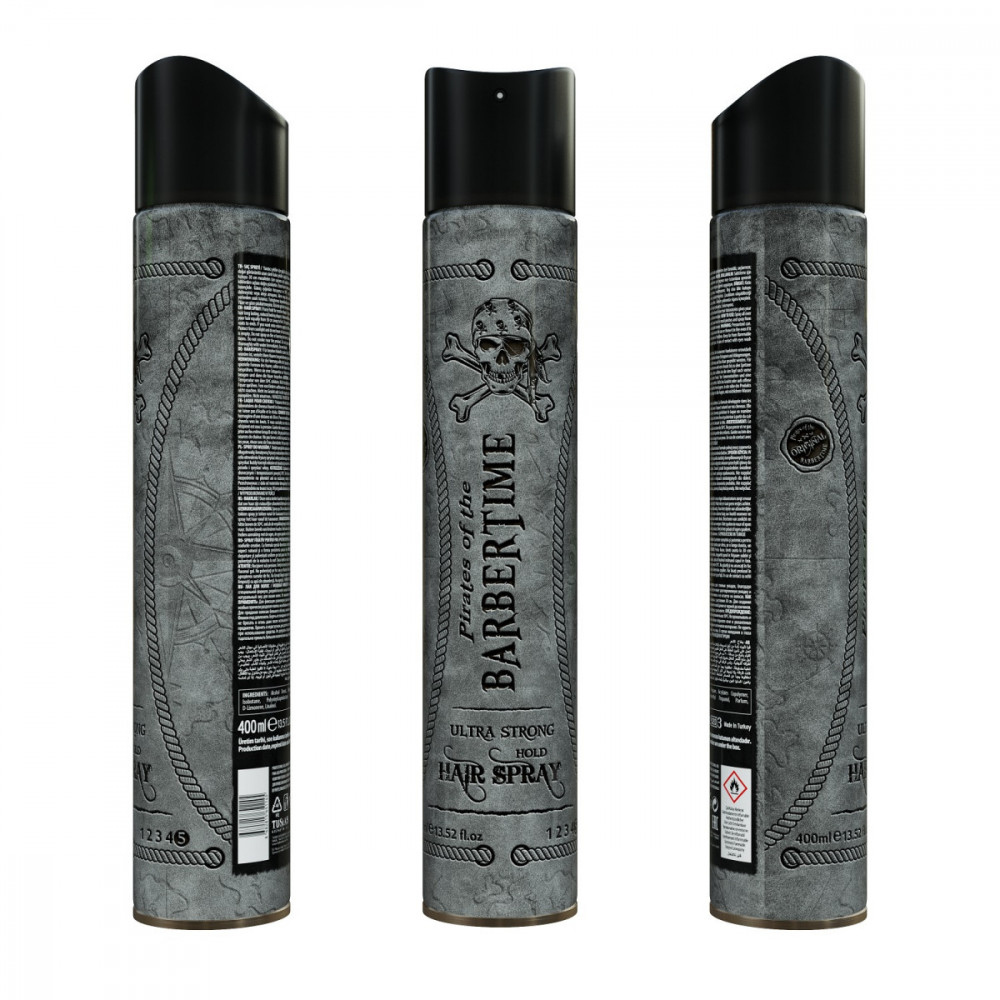 BARBERTIME Hajlakk ultra erős 400 ml