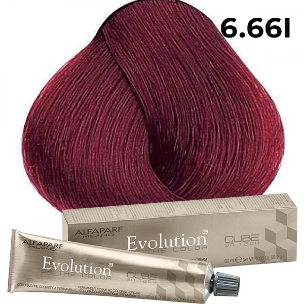Alfaparf Evolution hajfesték 6.66I