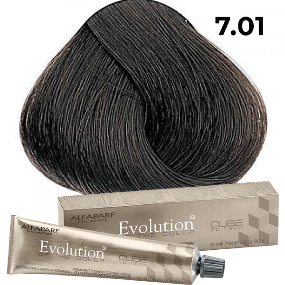 Alfaparf Evolution hajfesték 7.01